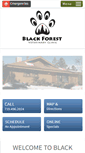 Mobile Screenshot of blackforestvetclinic.com